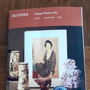 Vintage Skinner Fine Art Auction Book 1991 “Oriental Works of Art”